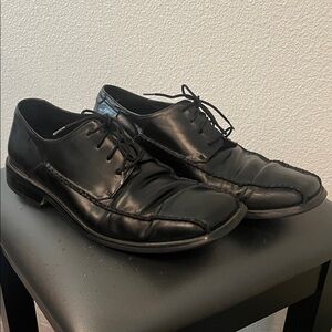 Classic Ravello Black Leather Men's Shoes